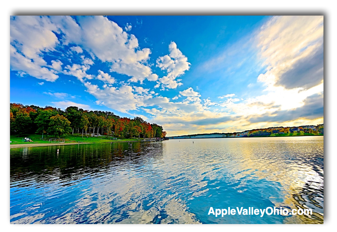Lake Reflection Photo of King Beach at the Apple Valley Lake Apple Valley Lake Homes Apple